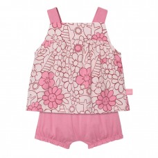 BOBOLI βρεφικό σετ κορίτσι 133029-9827 ροζ